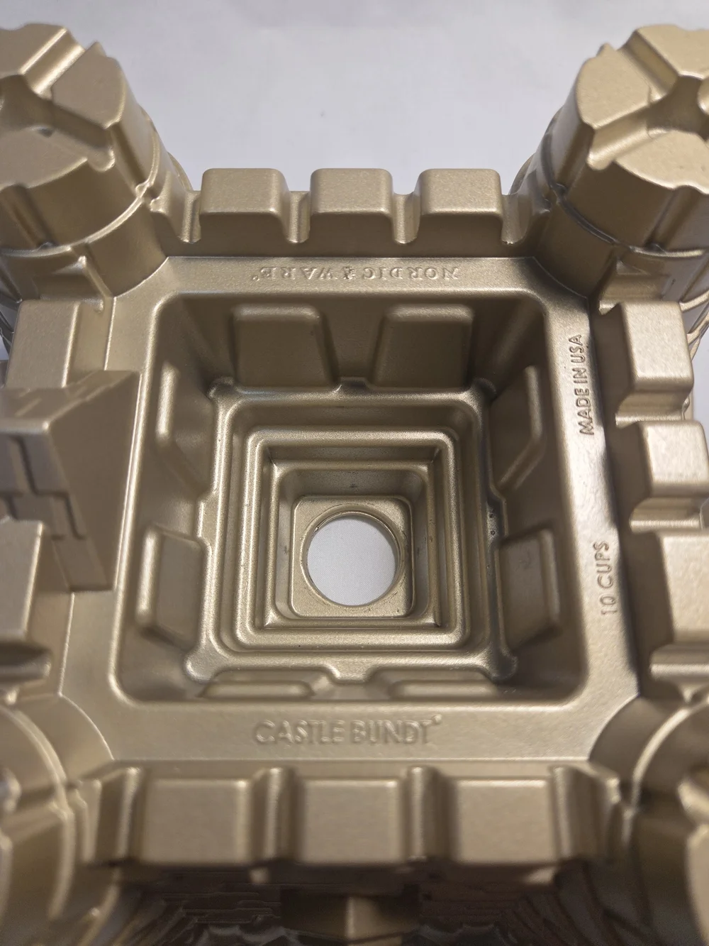 Nordic Ware Gold Castle Cake Pan
